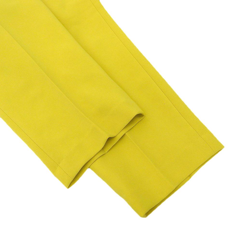 Grace Class Grace Class Double Cloth Tapered Pants Bottoms Women's Yellow Size 38 02223 11186-00 In Good Condition Bottoms 38 yellowUsed