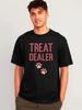Treat Dealer Pfotenabdrücke Hundeliebhaber T-Shirt, Lustiges Haustierliebhaber Besitzer Geburtstagsgeschenk