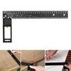 Carpenter Square, L Square Right Angles Ruler Aluminum Square Ruler Woodworking