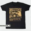 Radiohead Retro Concert Unisex Black T-shirt Size S-5XL Unisex T-Shirt
