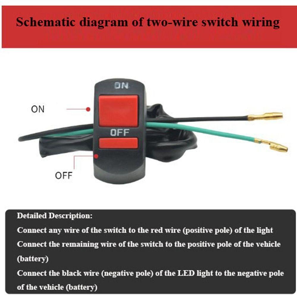 Plastic Motorcycle Modification Switch 2 Styles Electric Vehicle Parts  Electric Bike Accessories