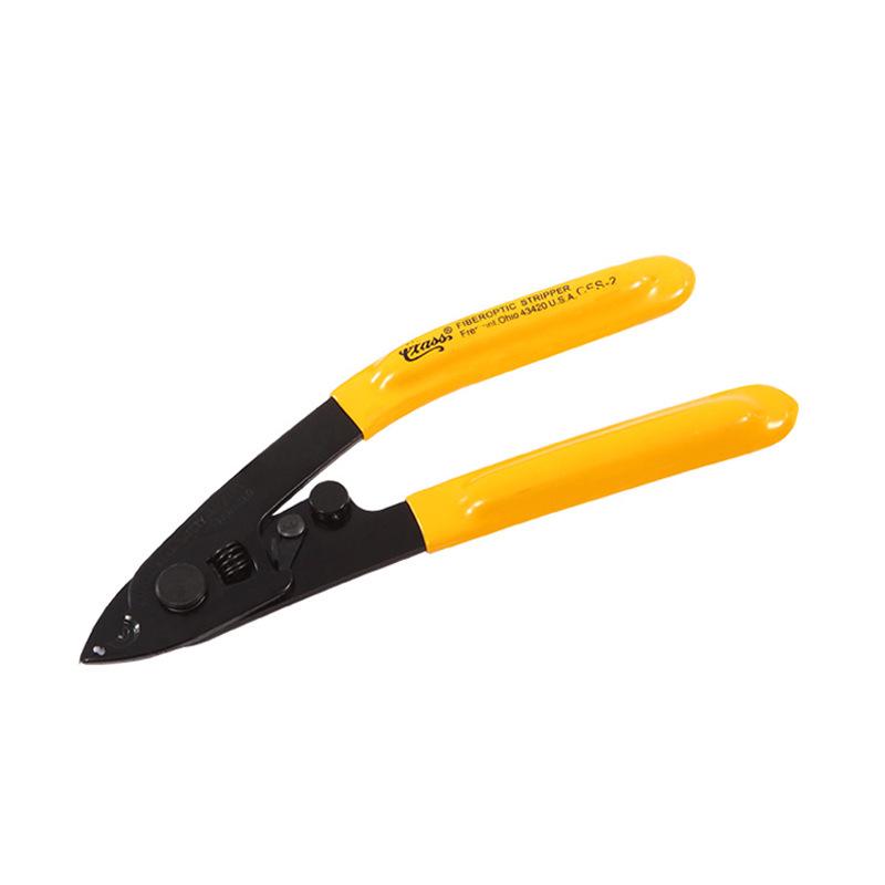 FTTH Fiber Optic Cold Fusion Kit: Power Meter, Cleaver, Miller Pliers, and Tool Bag