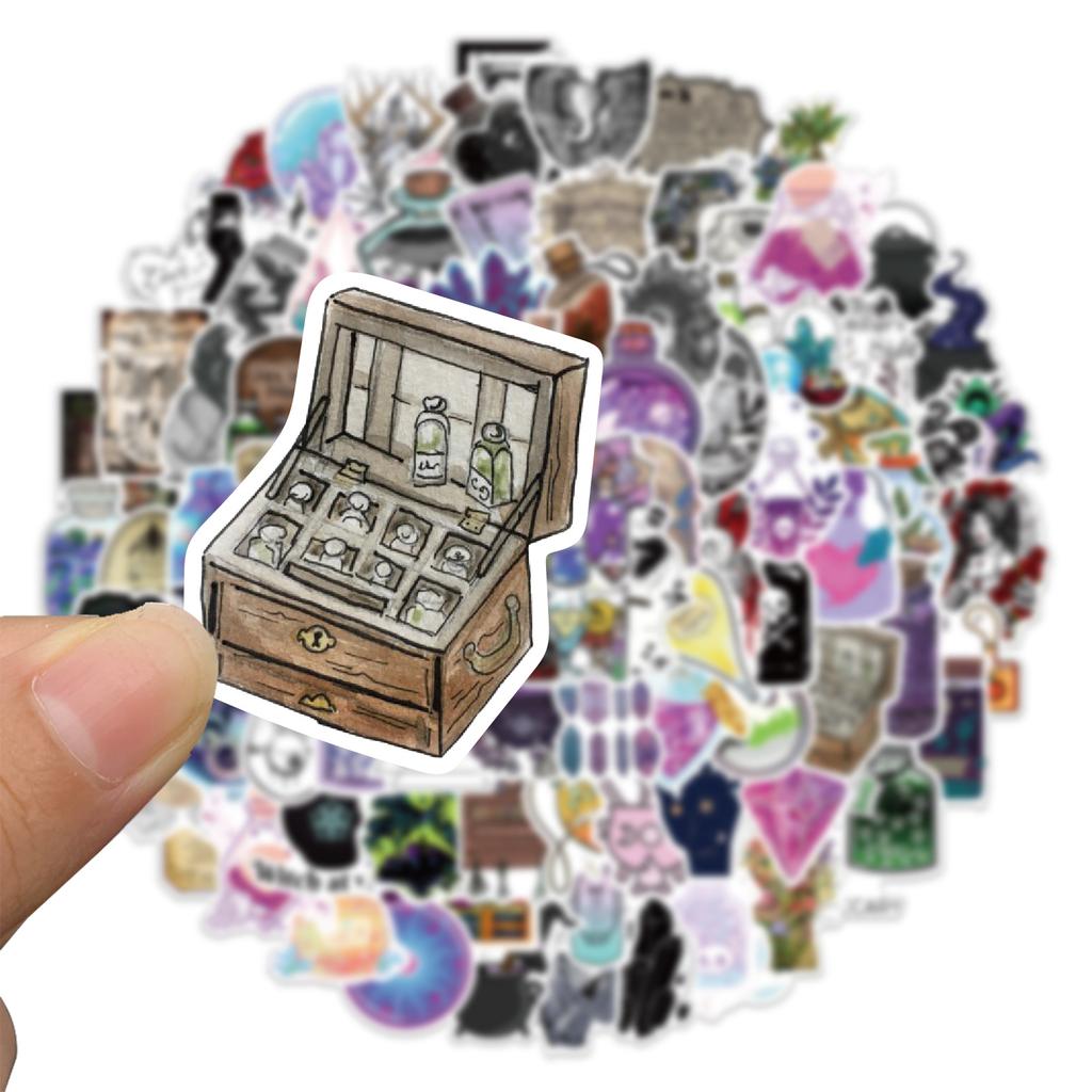 100 Pharmacist Graffiti Stickers Personalized Decoration Bottle Suitcase Guitar DIY Waterproof Removable