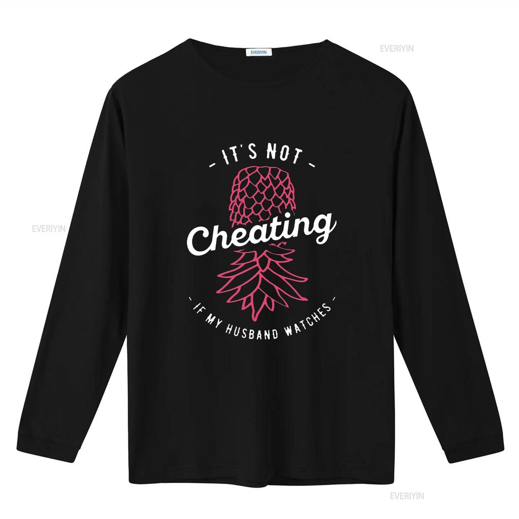It S Not Cheating If My Husband Watches Swinger Pi Fashionable Unisex T Shirt With Unique Print Perfect For Summer Vintage Soft