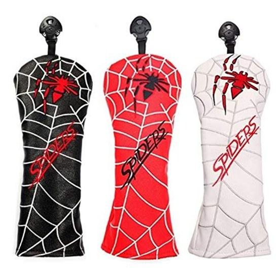 Golf head cover driver wood fairway utility conversion tag Spiders single item.