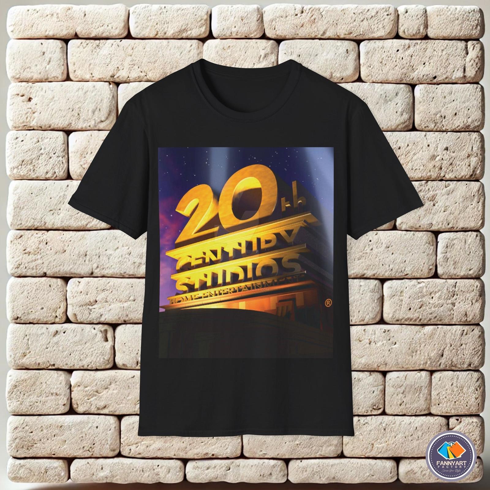 20th Century Studious Film Studio Logo Unisex T-Shirt XL