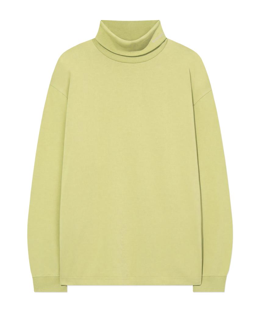 COVERNAT Sorona Layered Turtleneck Long Sleeve Light Olive