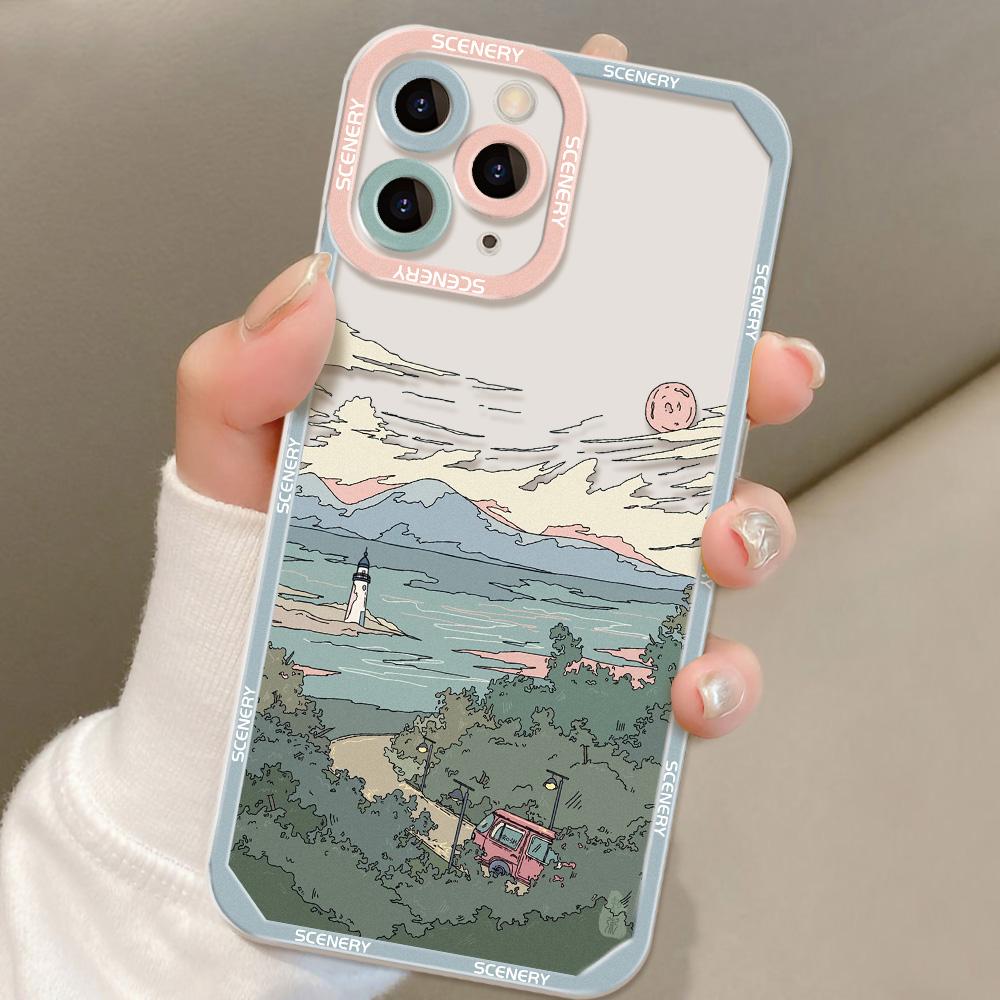 Phone Case for iPhone 11 13 XR 15 14 Pro Max iPhone 12 16 7 8 Plus XS Max Samsung A15 A55 A05 A54 Redmi 12 13C Note 13 9 10 OPPO A16 A18 Vivo Y17S Y12