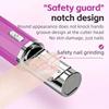 Usb Rechargeable Electric Nail Clippers Trimmer Safe For Babies Kids Adults Home Travel Use Personal Grooming Essential