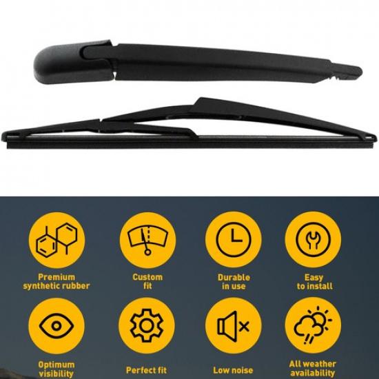 1648200744 For Mercedes GLE400 43AMG 63AMG 350 ML350 550 Rear Wiper Arm Blade
