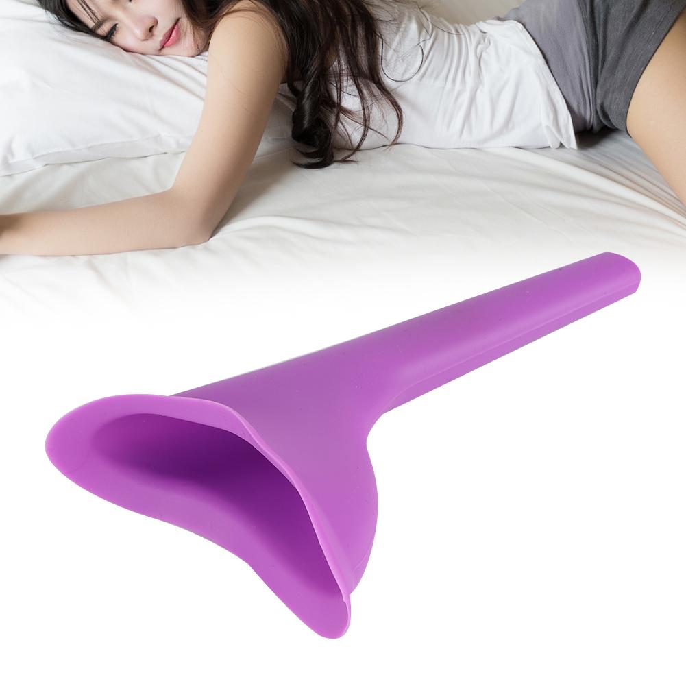 Camping Urine Devices Portable Women Funnel Urinal Female Urination ToiletPurple