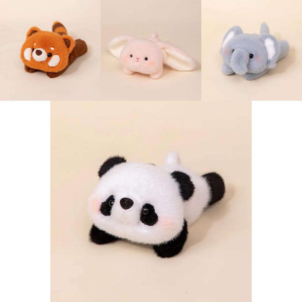 Small Elephant Plush Wrist Cushion With Short Plush Material For Office Use And Ergonomic Relief