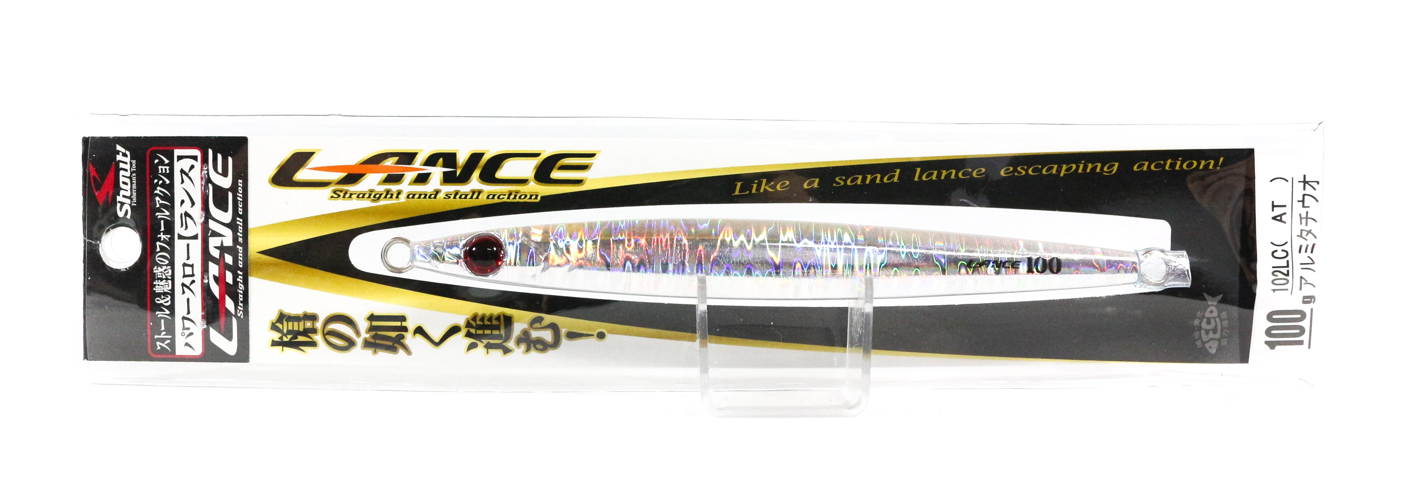 

Shout 102-LC Metal Jig Lance Slow Fall Long 100 grams BH (6651)