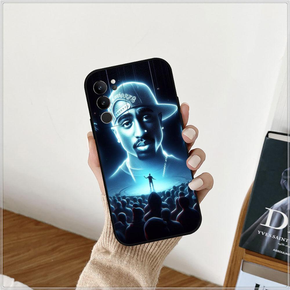 Rapper 2pac Sänger Tupac Handyhülle Für VIVO V30 V29 V29E V27 V27E V25 V23 V23E V21 V21E V20 V20SE V17 V15 V11 V11I 5G PRO Hülle