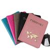 Passport Holder PU Leather Passport Cover Organisers Travel Wallet Case Organisers for Money Ticket Card Boarding Passes