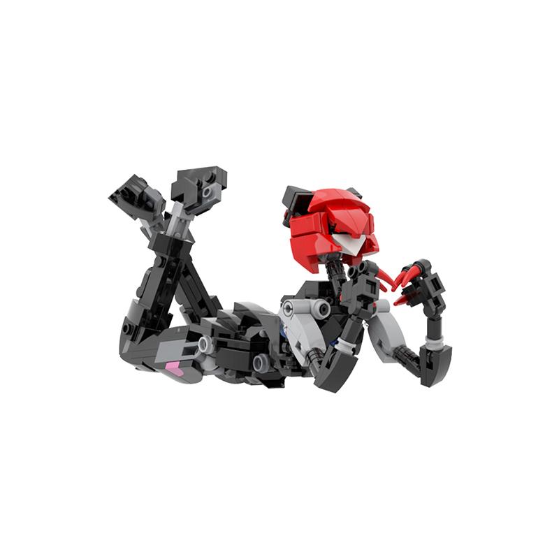 Buildmoc Female Robot Mobile Suit Girl Cat Girls Ideas MOC Set Building Blocks Toys for Children Kids Gifts Toy 231PCS Bricks
