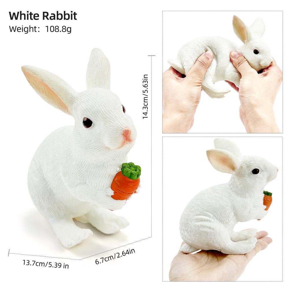 "1-9 inch Plastic Animal & Dinosaur Model Toy Set"