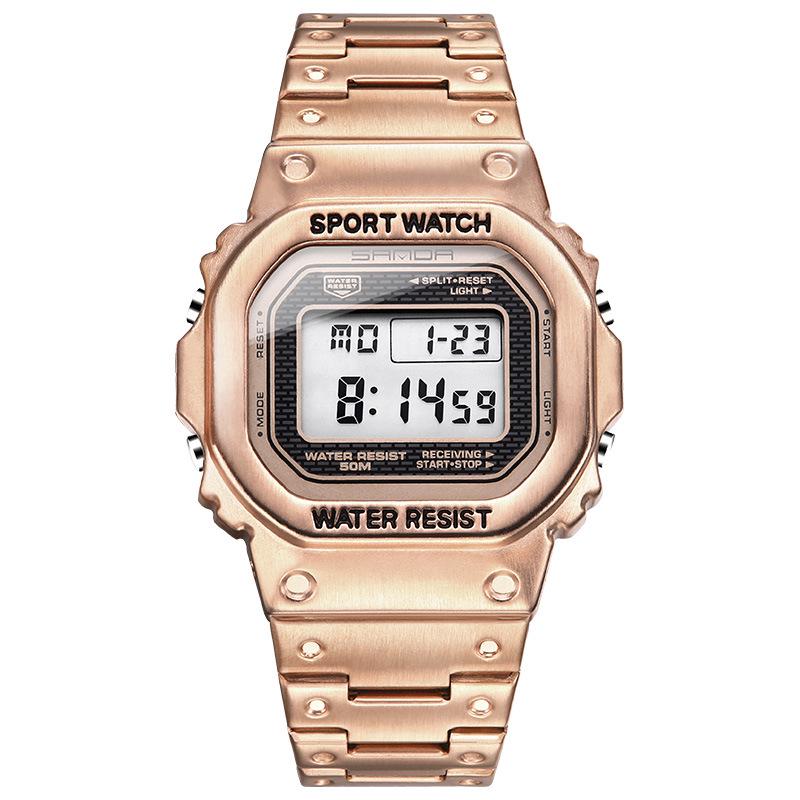 Sanda Classic Waterproof Digital Sport Watch for Men and Women