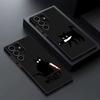 Terrifying Cute Black Cat Knife Phone Case For Samsung Galaxy S26 Ultra Cases S25 FE S24 S23 S21 Ultra S20 FE S22 S26 Plus Cover