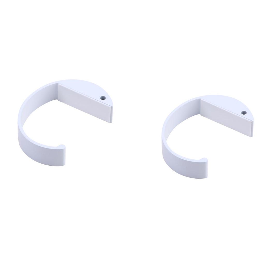 1PC/2Pcs Creative Headphone Stand Hanger Holder Portable Desk Mount Bag Hanger Organizer Under Desk Clamp Hook