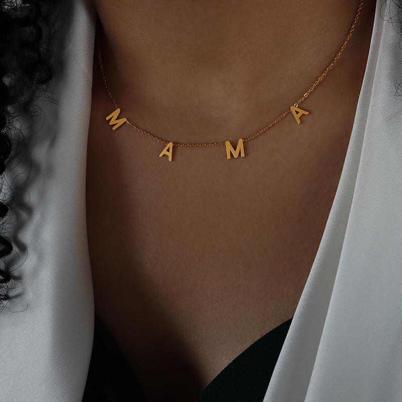 

Niche Design Gold-Plated Pendant Necklace - Mother s Day Jewelry Gift