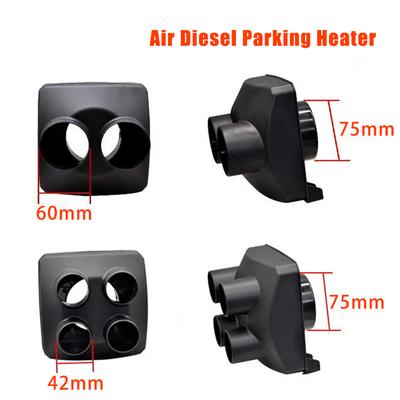 1 Gat 75mm naar 4 Gaten 42mm Luchtuitlaat Ventilatierooster Afdekking Lucht Diesel Standkachel Omvormer Onderdelen Voor Auto Vrachtwagen Boot Camper Caravan