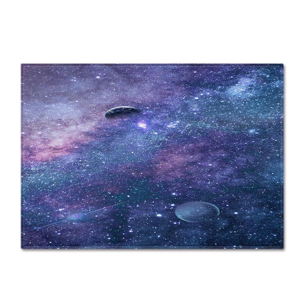 Simple Starry Sky Living Room Carpet Bedroom Dining Room Floor Mat Pattern Size