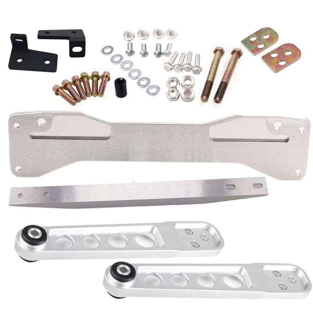 Cross-linked Rear Subframe Strut Control Arm Kit for 01-05 Honda Civic ES EP3