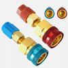 2Pcs Quality Car A/C Tools R1234YF To R134A Adapter Kit Quick Couplers High Low Side Conversion For Car Air Conditioning Fitting