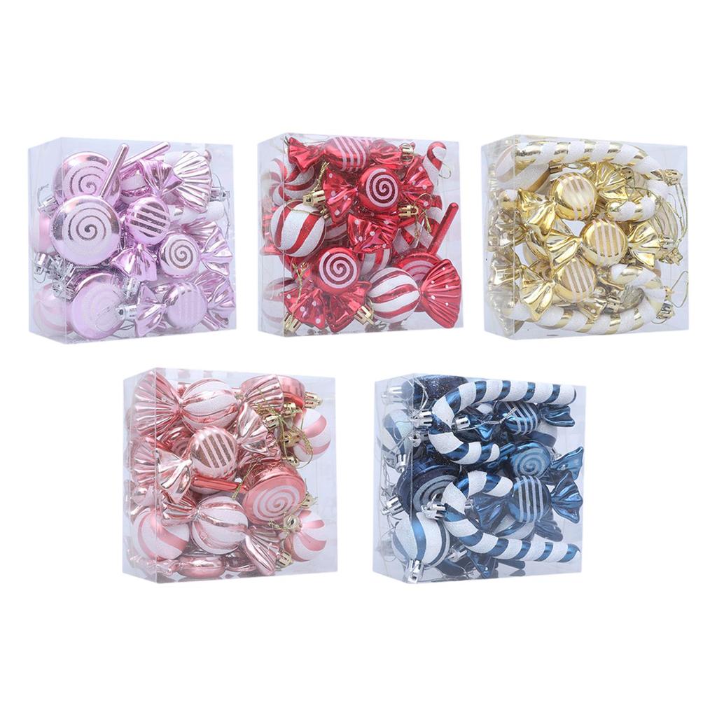 18 Pieces Christmas Ball Ornaments Creative for Festival Wedding Anniversary