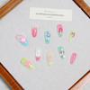 Wearable Nails 3D Summer Fresh Ocean Carved Cute European And American Ins Style Wearable Nails