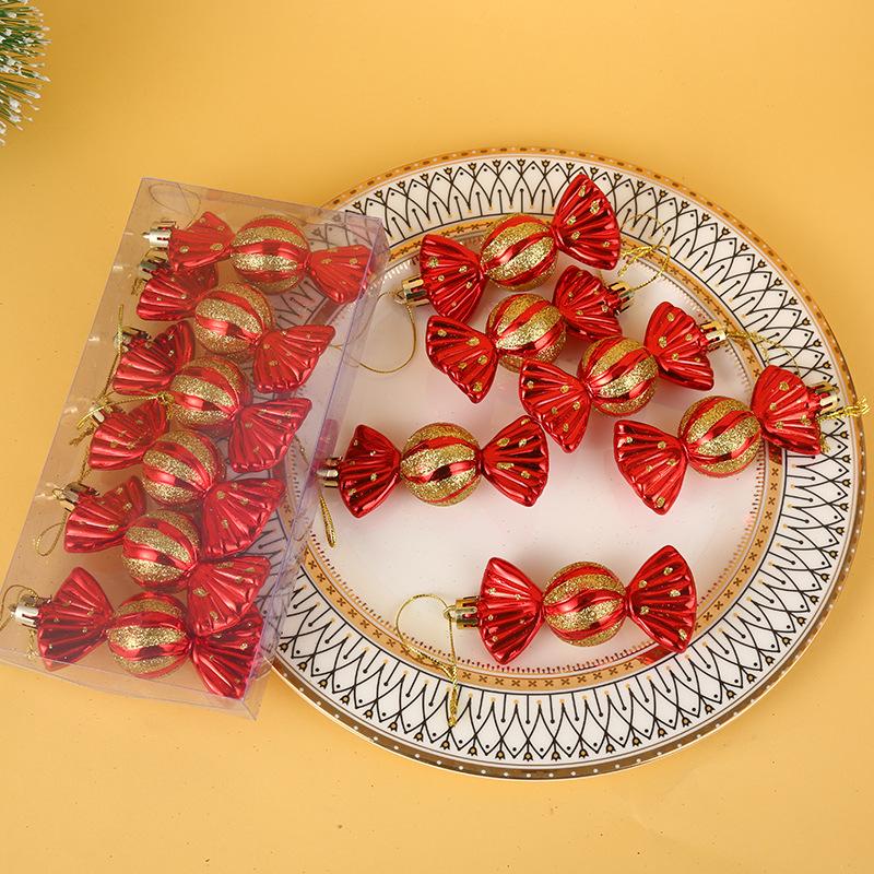 Gold Christmas Bells & Silk Florals: European & American Style Tree Ornaments & Hanging Decor