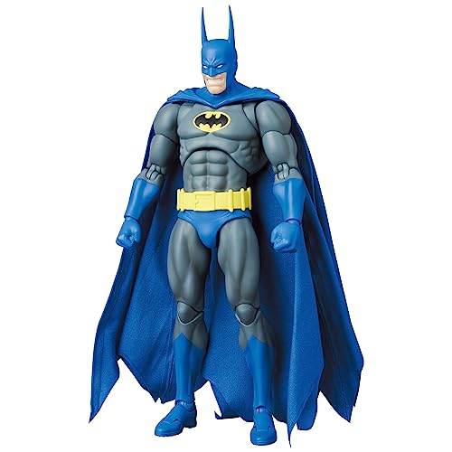 MEDICOM TOY MAFEX No. 215 KNIGHT CRUSADER BATMAN Action Figure, approximately 160mm tall, non-scale, pre-painted