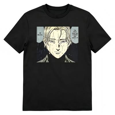Monster Anime Johan Liebert Black T-Shirt