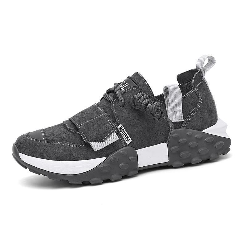 

Модная летняя мужская кожаная повседневная обувь на шнуровке, трендовая, удобная мужская обувь для улицы, дышащая, модные мужские кроссовки, мокасины для мужчин 44 серый