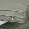 2 Piece Cushion Seat Cushion Back Pad for Rattan Furniture Indoor and Outdoor