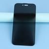 For iPhone 17 Air Privacy Screen Protector Purple Light Anti-Spy Tempered Glass Film with Dust-Proof Mesh