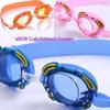 Children's Cartoon Swim Goggles with Earplugs - Crab, Bee, and Dolphin Design