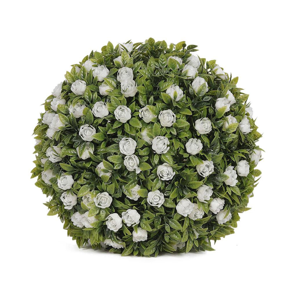 Künstliche Blumenbälle Grasball Grüne Pflanze Kunstrasen Landschaftsgestaltung Baum Schuppendach Hausgarten Hochzeit Deckenhänge-Dekoration