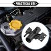 VekAuto Mitsubishi Beccuccio Riempimento Radiatore Senza Tappo per Outlander Sport 2013-2023 Plastica Resistente Nero Interno