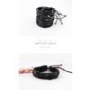 5Pcs/Set Men Fashion Leather Wax Rope Braided Bracelet