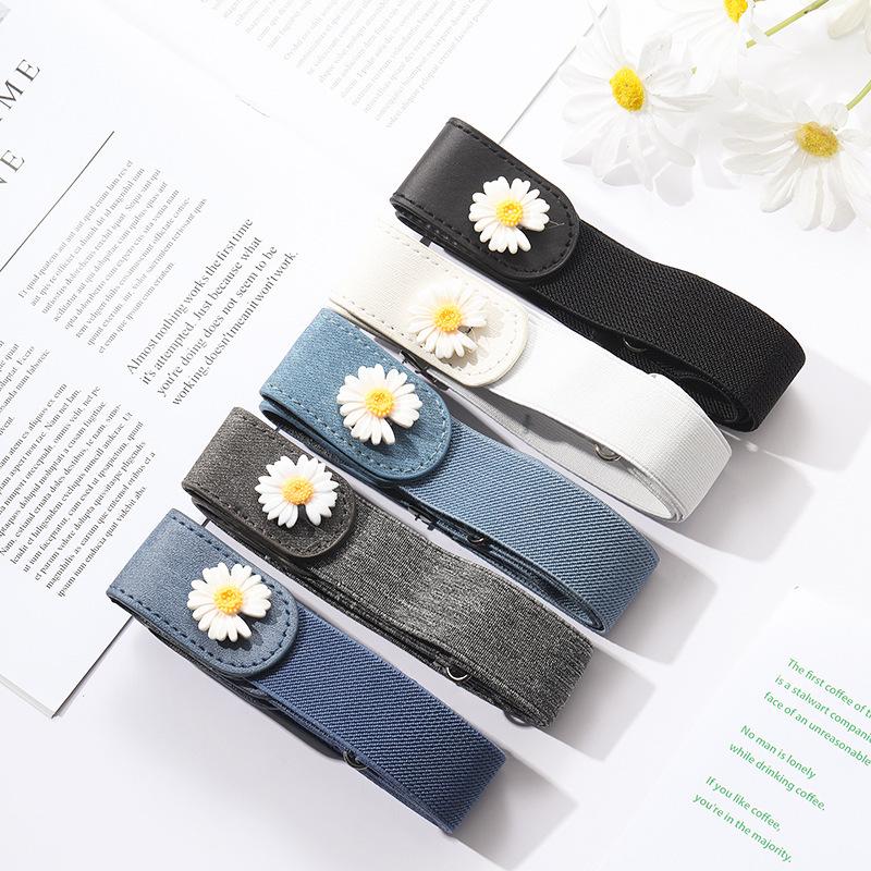 Seamless Elastic Invisible Waistband Belt - Versatile for Spring & Summer Jeans