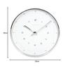 JUNGHANS 367/6048.00 Max Bill 22cm Diameter Wall Clock
