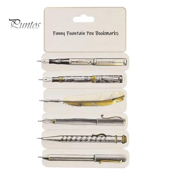 

1 шт/2 шт плоские бумажные ручки закладки двухсторонние ультратонкие бумажные ручки карточки отрывные сказочные ручки закладки для вашей книги или кармана 1 Set белый