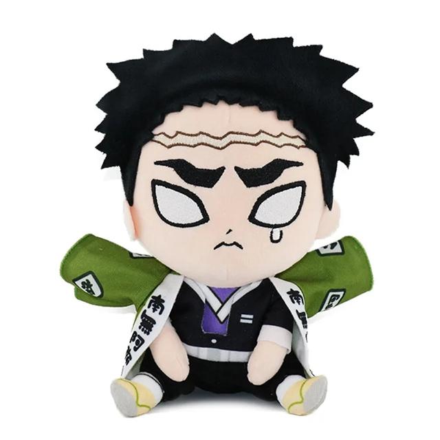 Anime Demon Slayer Pluszowe Zabawki Kreskówkowa Postać Kyoumei Iguro Obanai Sanemi Uzui Tengen Lalka Pluszowe Zabawki Dziecięce Bir 20CM