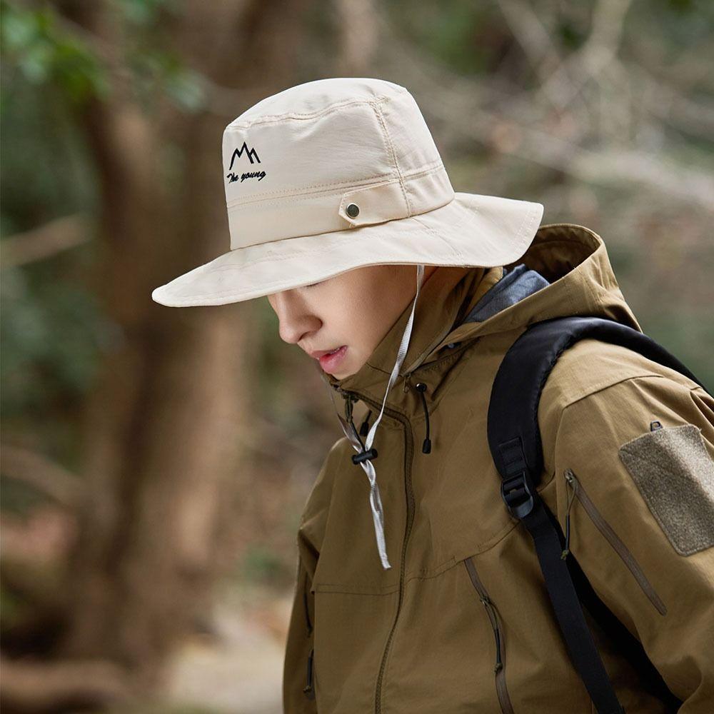 Portable Sun Protection Fishing Hat Breathable Anti-UV Fisherman Hats Sun Hat Summer