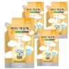 Aikkeuthae Hand Wash Mild Powder Scent Refill 450ml X 4 (9822004)