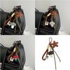 Elegant Star Keychain Bag Charm Practical Metal Key Holder Bags Pendant Stylish Purse Accessory For Women