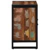 Bathroom Cabinet with Shelf Brown Solid Upcycled Wood