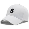 Season Spring S Letter Embroidery Baseball Cap Breathable Outdoor Hat Sunshade